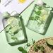 Pocket 500ml Flat Drink Cup Summer Sports Water Bottle Leak-Proof Slim Cold Flask For_maomaolike.com