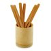 Coffee Stirring Rod Wooden Utensils Milk Tea Honey Drink Manual Household Commercial Multi-functional Simple Bamboo Tube_maomaolike.com