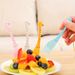 12pcs Reusable Giraffe Exquisite Fork Snacks, Cakes, And Fruit Decoration - Perfect For Outdoor Use_maomaolike.com