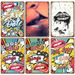 New Kiss Lips American Vintage Tin Sign - Unframed Wall Art For Home Decor And Background Wall Decoration_maomaolike.com