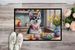 Decorating Easter Alaskan Klee Kai Doormat Front Door Mat Indoor Outdoor Rugs For Entryway, Non Slip Washable Low Pile, 24H X 36W_maomaolike.com