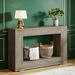 Farmhouse Console Table, Rustic Wood Entryway Sofa Table With Storage_maomaolike.com