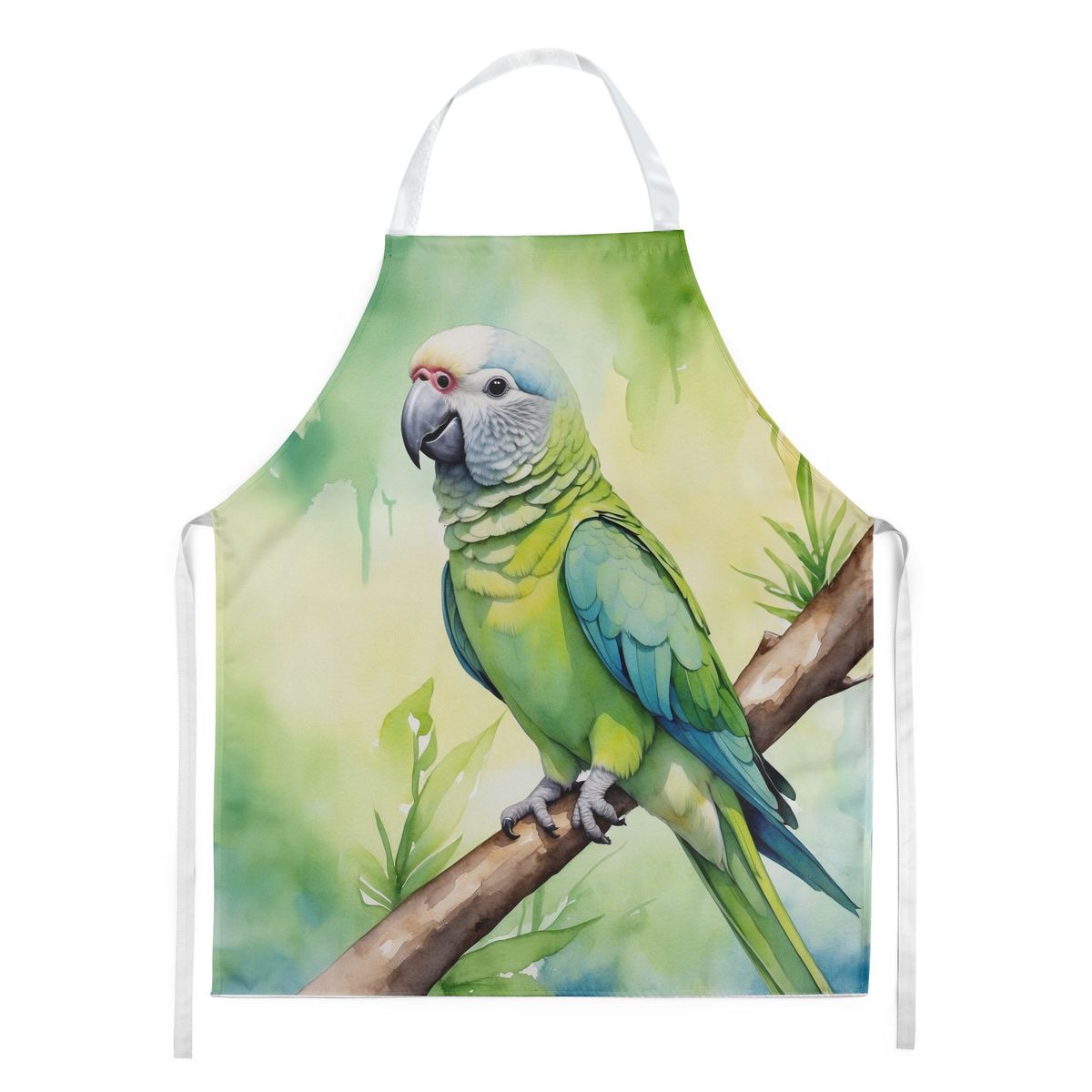 Monk Parakeet Apron Cooking Kitchen Server Baking Crafts Gardening For Adult Women Men, Unisex, Large, Multicolor_maomaolike.com