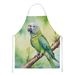 Monk Parakeet Apron Cooking Kitchen Server Baking Crafts Gardening For Adult Women Men, Unisex, Large, Multicolor_maomaolike.com