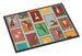 Lots Of Flashy Fawn Boxer Doormat Front Door Mat Indoor Outdoor Rugs For Entryway, Non Slip Washable Low Pile, 24H X 36W_maomaolike.com