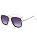 Unisex Sunglasses Men's Trend Glasses Fashion Square Frame Sunglasses_maomaolike.com
