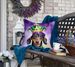 Dachshund King Of Mardi Gras Throw Pillow Machine Washable, Indoor Outdoor Decorative Pillow For Couch, Bed Or Patio, 18Hx18W_maomaolike.com