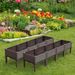 SOGA 2X 160cm Raised Planter Box Garden Bed With Legs_maomaolike.com