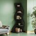 Modern Wall Corner Bookshelf Bookcase_maomaolike.com