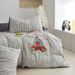 Wholesale INS Korean Style Princess Towel Embroidery Full Color Woven Jacquard Washed Four-Piece Pure Cotton Cute 4-Piece Set_maomaolike.com