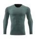 Men's Clothing Long-Sleeved Sports T-Shirt Running Quick-Drying Tights Fitness Breathable Training Outdoor Clothing Round Neck Sweatshirt_maomaolike.com