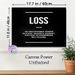 Trader Loss Themed Painting Poster, Minimalist Black & White Typographic Poster, Inspirational Trading Quote Decor Ideal For Home Office, Trading_maomaolike.com
