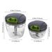 1Pcs 600ml/1000ml Manual Garlic Vegetable Chopper Meat Grinder Ginger Fruits Nuts Kitchen Food Processor_maomaolike.com