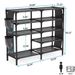 Shoe Rack With Pockets, 5-Tier Shoe Boots Organizer Freestanding Shoe Shelf For Entryway Bedroom,Clearance_maomaolike.com