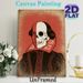Shakespeare Skull Themed Painting Poster, Vintage Dark Art Illustration Poster, Iconic Literary Quote Design, Suitable For Home Study, Library And_maomaolike.com