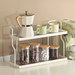 Double-Layer Rack Washstand Cosmetic Organizer Light Luxury Bathroom Skincare Storage Shelf_maomaolike.com