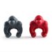 Creative kitchen gadgets Gorilla pot lid is too high to prevent overflow Chimpanzee silicone tea bag holder_maomaolike.com