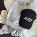 Unisex Baseball cap female PARIS letter embroidery soft top wide eaves show face small cap_maomaolike.com