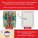 German Shepherd Christmas Porcelain Ornament Christmas Tree Hanging Decorations For Home Christmas Holiday, Rectangle, Gift, Multicolor_maomaolike.com