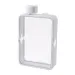 380ML Bottle Portable Travel Flat Square Water Cup A5 Size Outdoor Fitness Transparent Kettle For Sports_maomaolike.com