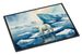 Polar Bear On The Ice Doormat Front Door Mat Indoor Outdoor Rugs For Entryway, Non Slip Washable Low Pile, 24H X 36W_maomaolike.com