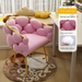 Bedroom Nail Chair Internet Celebrity Makeup Chair Home Backrest Light Luxury High-end Modern Simple Vanity Stool_maomaolike.com