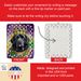 Newfoundland King Of Mardi Gras Porcelain Ornament Christmas Tree Hanging Decorations For Home Christmas Holiday, Rectangle, Gift, Multicolor_maomaolike.com