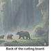 Cave Bears Glass Cutting Board Decorative Tempered Glass Kitchen Cutting And Serving Board Large Size Chopping Board_maomaolike.com