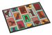 Lots Of Chocolate Labrador Retriever Doormat Front Door Mat Indoor Outdoor Rugs For Entryway, Non Slip Washable Low Pile, 24H X 36W_maomaolike.com