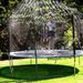 Kids Trampoline Sprinkler Outdoor Water Park Sprinkler For Kids Outdoor Water Game Toys For Backyard Boys Girls Summer Fun (39ft)_maomaolike.com