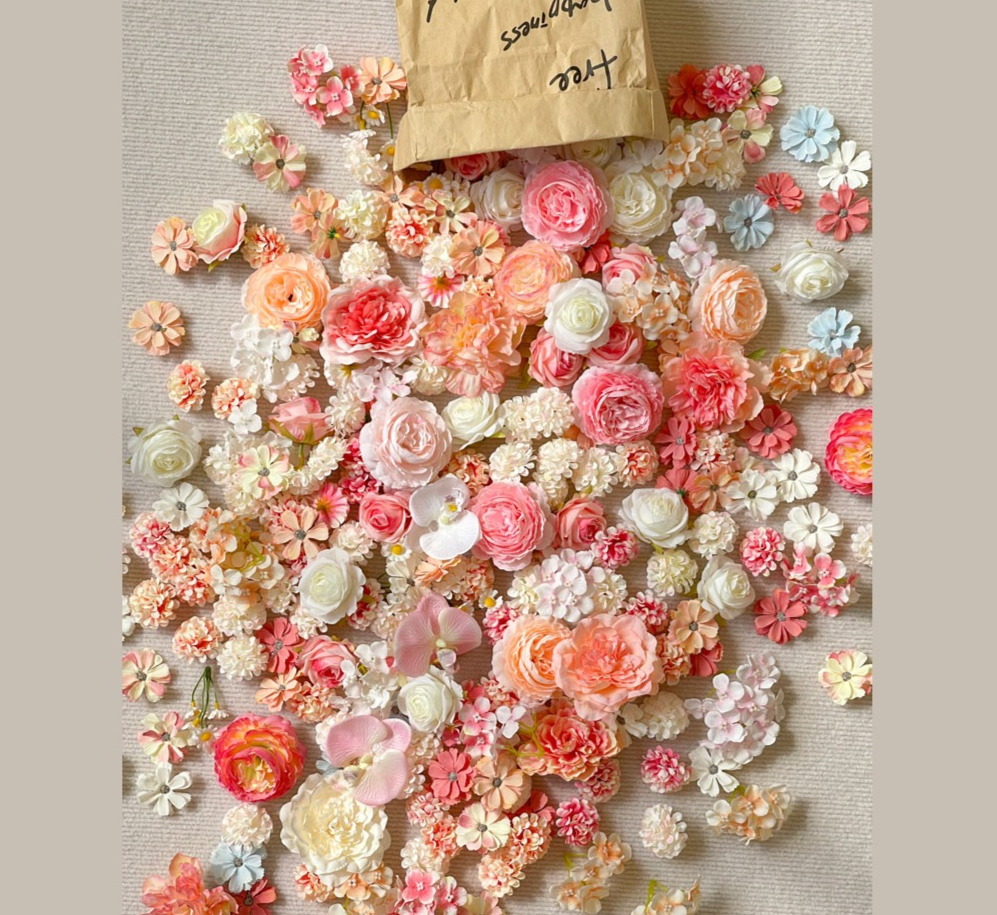 Simulated Small Flowers Mixed DIY Tire Coffee Table Material Kit Ancient Style Head Handmade Hairpin Flower Hair_maomaolike.com