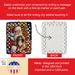 Tibetan Spaniel And Santa Claus Porcelain Ornament Christmas Tree Hanging Decorations For Home Christmas Holiday, Rectangle, Gift, Multicolor_maomaolike.com
