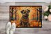 Border Terrier Fall Doormat Front Door Mat Indoor Outdoor Rugs For Entryway, Non Slip Washable Low Pile, 24H X 36W_maomaolike.com