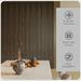 95'' X 8'' Wood Panels For Wall, 4 Pack Acoustic Panels, Sound Absorbing Slat Wall For Interior Wall Decor, Home, Walnut,_maomaolike.com