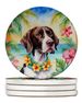 Pointer Luau Large Sandstone Coasters Pack Of 4 Absorbent Round Coasters Decor Gifts For Men Or Women, 4 In, Multicolor_maomaolike.com