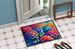 Hydrangeas In Color Doormat Front Door Mat Indoor Outdoor Rugs For Entryway, Non Slip Washable Low Pile, 24H X 36W_maomaolike.com