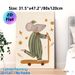 Sleepy Mouse Painting Poster, Warm-toned Cute Hand-drawn Poster, Whimsical Night-themed Design With Mouse In Striped Nightwear Riding Scooter, Ideal_maomaolike.com