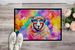 Hippie Animal Sheep Doormat Front Door Mat Indoor Outdoor Rugs For Entryway, Non Slip Washable Low Pile, 24H X 36W_maomaolike.com