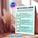 Polyvagal Ladder Painting Poster, Informative Pastel-colored Illustrated Educational Poster, Clearly Explains Nervous System Stress Response Stages_maomaolike.com