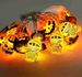 Halloween Decorations Light Pumpkin String Lights Ghost 2 Model Battery Operated Halloween Decor Pumpkin LED Lights Halloween Decorations For Home Indoor Outdoor_maomaolike.com
