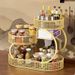 Desktop Storage Rack Home Vintage Style Living Room Snack Organizer Kitchen Dining Table Miscellaneous Countertop Cup_maomaolike.com