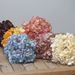 Flowers, burnt edge large hydrangea, retro oil painting sense, home hotel wedding decoration floral art_maomaolike.com