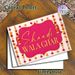 Indian Wedding Themed Shaadi Wala Ghar Painting Poster, Vibrant Magenta & Gold Traditional Style Poster, Festive Floral-adorned Design Suitable For_maomaolike.com