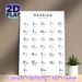 Russian Alphabet Painting Poster, Clear Minimalist Typographic Poster, Full Russian Alphabet With English Transliteration, Practical Language Learning_maomaolike.com