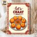 Indian Chaat Themed Painting Poster, Vibrant Retro Ethnic Style Illustrated Poster, Playful Typography With Detailed Chaat Platter, Adds Warm Culinary_maomaolike.com
