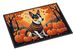 Basenji Fall Doormat Front Door Mat Indoor Outdoor Rugs For Entryway, Non Slip Washable Low Pile, 24H X 36W_maomaolike.com
