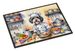 Tibetan Terrier The Chef Doormat Front Door Mat Indoor Outdoor Rugs For Entryway, Non Slip Washable Low Pile, 24H X 36W_maomaolike.com