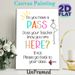 Classroom Pass Reminder Painting Poster, Colorful Hand-drawn Poster, Humorous Reminder Text With Confused Stick Figure, Practical Decor To Maintain_maomaolike.com