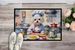 Maltese The Chef Doormat Front Door Mat Indoor Outdoor Rugs For Entryway, Non Slip Washable Low Pile, 24H X 36W_maomaolike.com