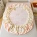 French Style Thickened Rabbit Fur Sheet Single Piece Winter With Skirt Milk Velvet Bed Cover Fleece Full Wrap Mattress Protector_maomaolike.com